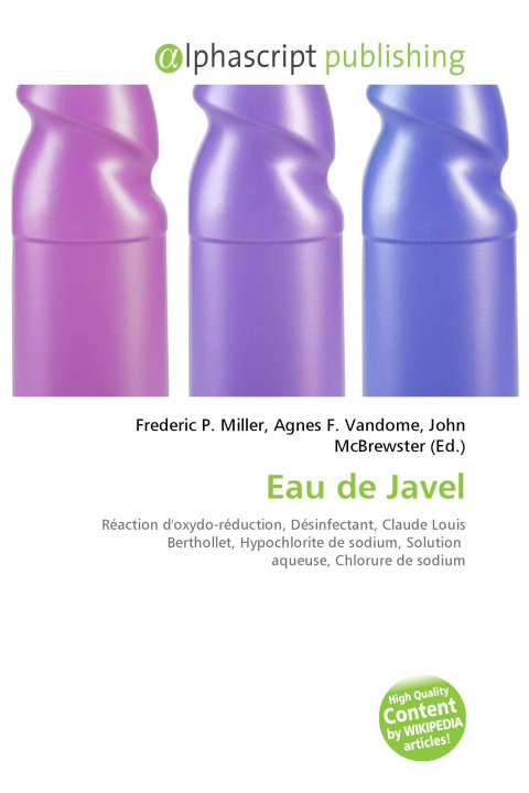 Kniha Eau de Javel Agnes F. Vandome