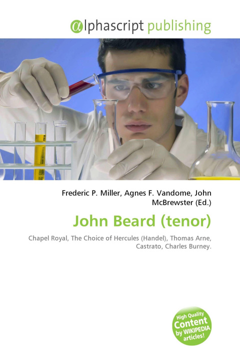 Kniha John Beard (tenor) Agnes F. Vandome