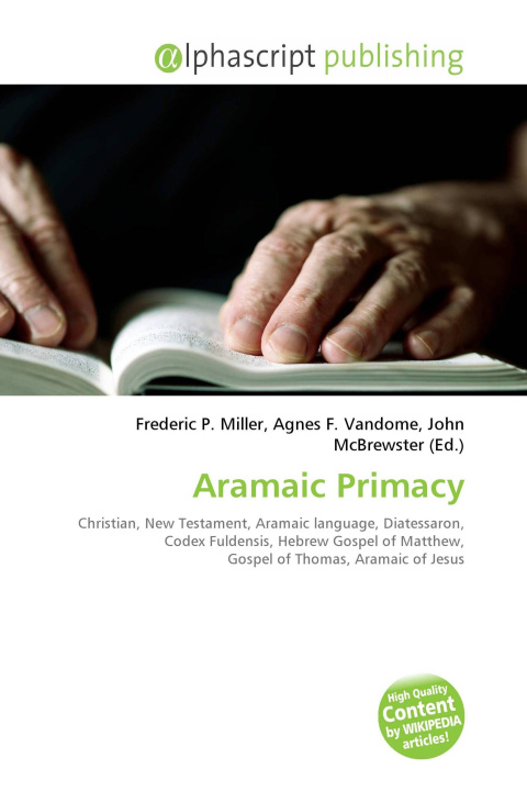 Kniha Aramaic Primacy Agnes F. Vandome