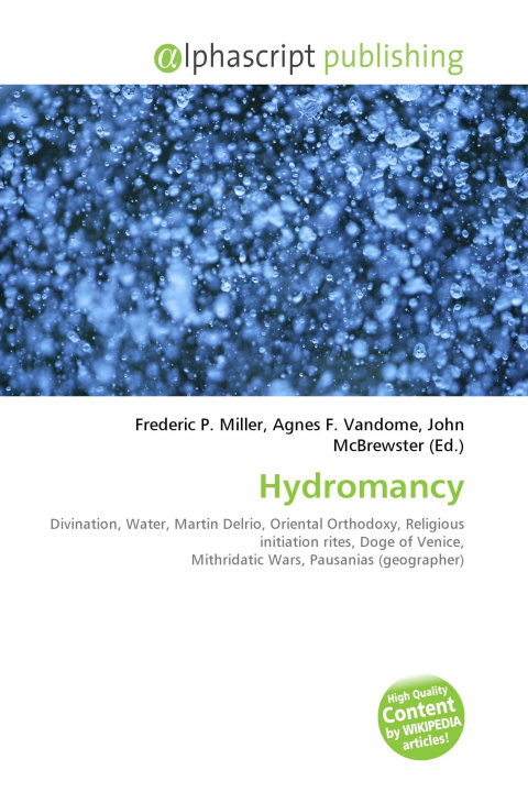 Kniha Hydromancy Agnes F. Vandome