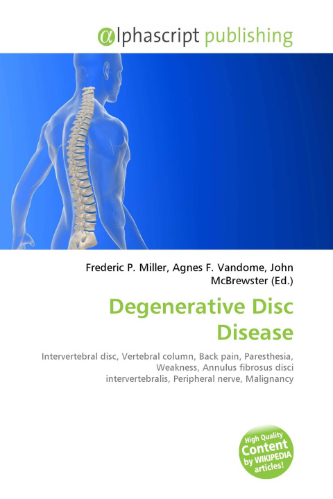 Kniha Degenerative Disc Disease Agnes F. Vandome