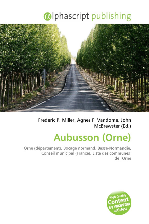 Kniha Aubusson (Orne) Agnes F. Vandome