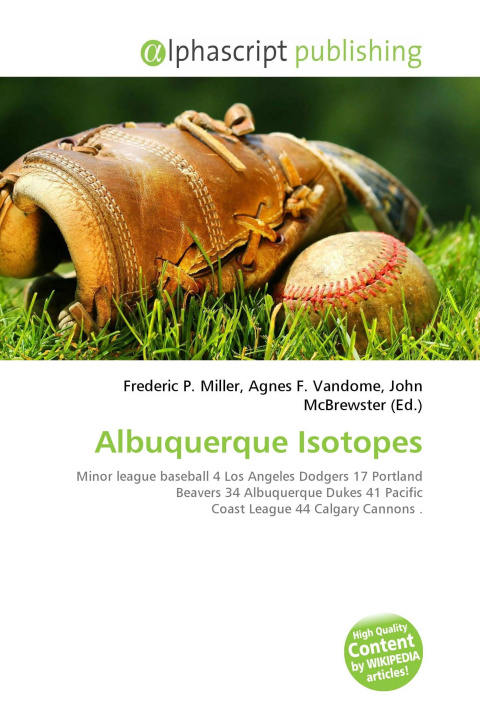 Knjiga Albuquerque Isotopes Agnes F. Vandome