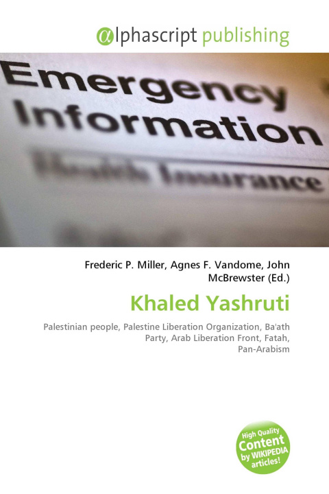 Kniha Khaled Yashruti Agnes F. Vandome