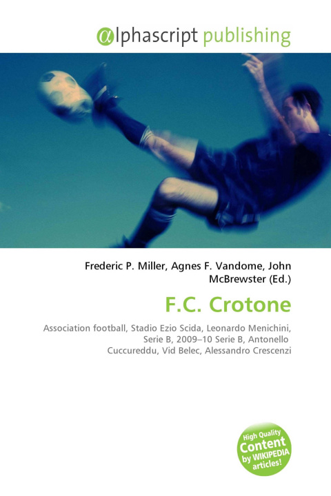 Kniha F.C. Crotone Agnes F. Vandome