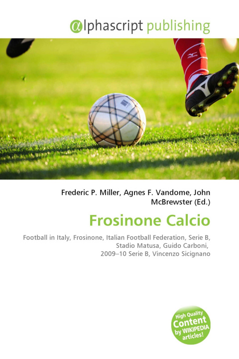 Kniha Frosinone Calcio Agnes F. Vandome