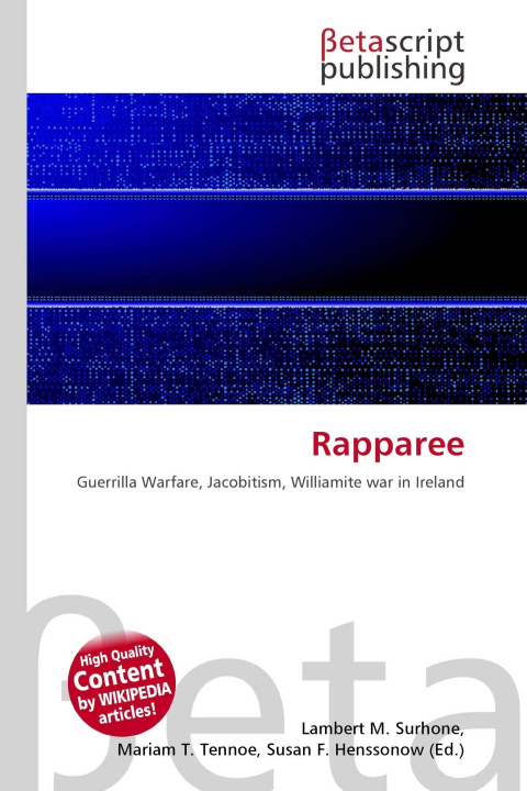 Kniha Rapparee Mariam T. Tennoe