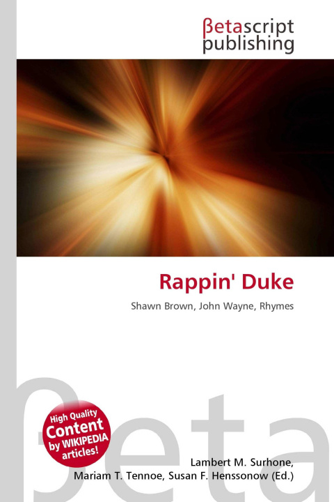 Kniha Rappin' Duke Mariam T. Tennoe