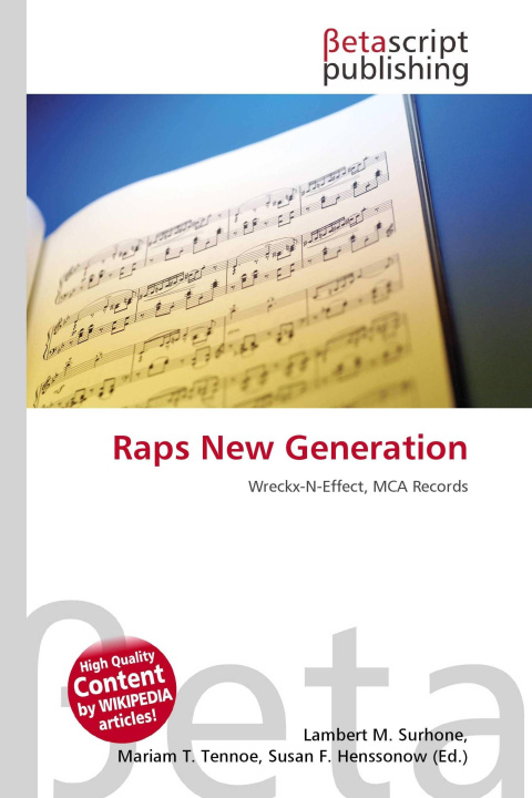 Knjiga Raps New Generation Mariam T. Tennoe