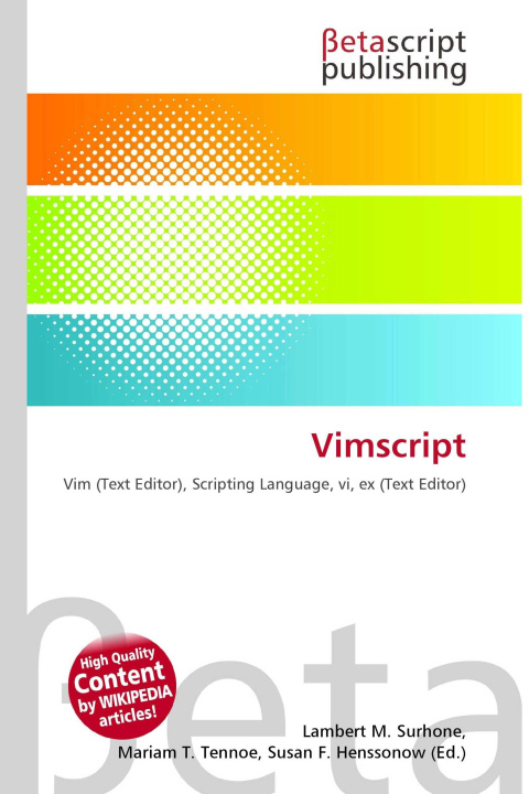 Buch Vimscript Mariam T. Tennoe