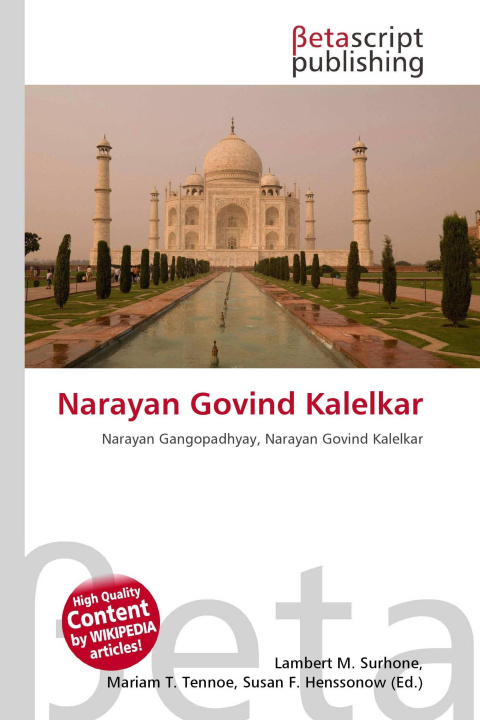 Knjiga Narayan Govind Kalelkar Mariam T. Tennoe