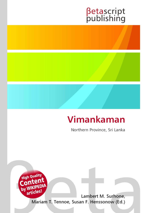 Knjiga Vimankaman Mariam T. Tennoe