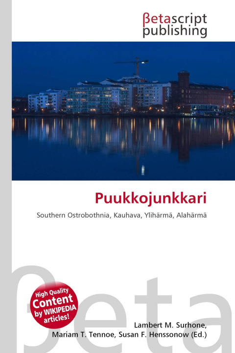 Kniha Puukkojunkkari Mariam T. Tennoe