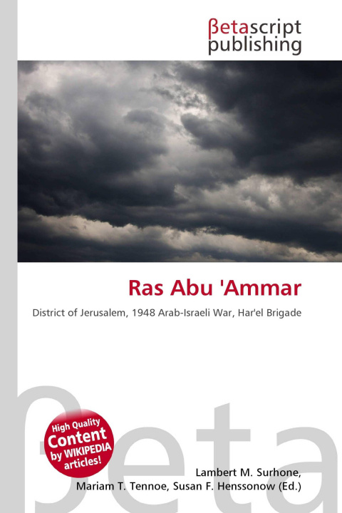 Kniha Ras Abu 'Ammar Mariam T. Tennoe