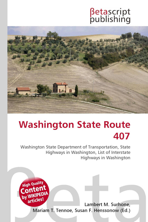 Kniha Washington State Route 407 Mariam T. Tennoe