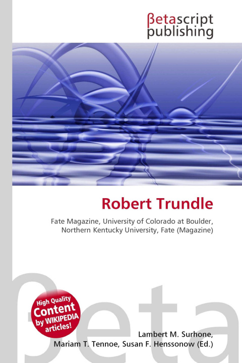 Kniha Robert Trundle Mariam T. Tennoe