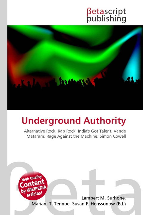 Kniha Underground Authority Mariam T. Tennoe