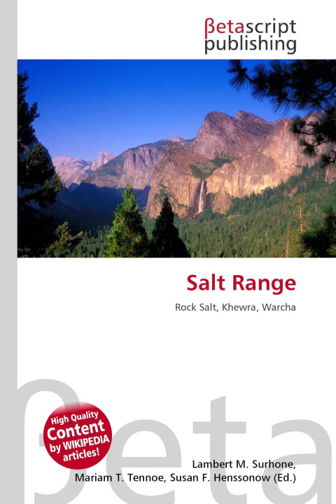 Kniha Salt Range Mariam T. Tennoe