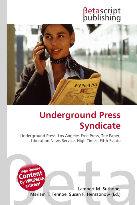 Kniha Underground Press Syndicate Mariam T. Tennoe