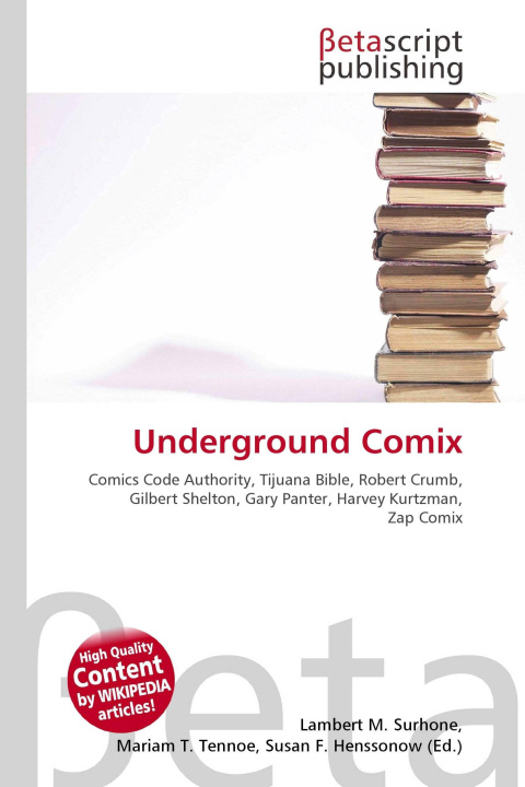 Kniha Underground Comix Mariam T. Tennoe