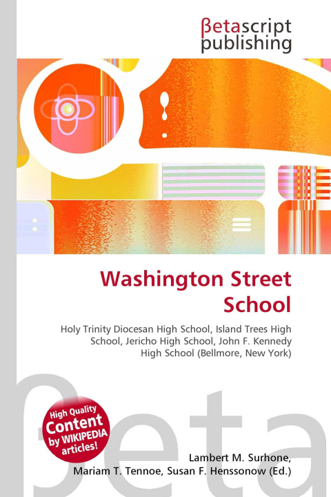 Knjiga Washington Street School Mariam T. Tennoe