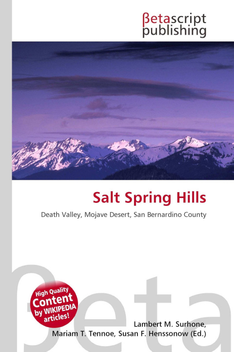 Kniha Salt Spring Hills Mariam T. Tennoe