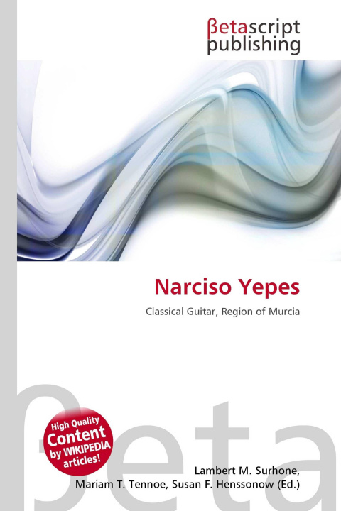Kniha Narciso Yepes Mariam T. Tennoe