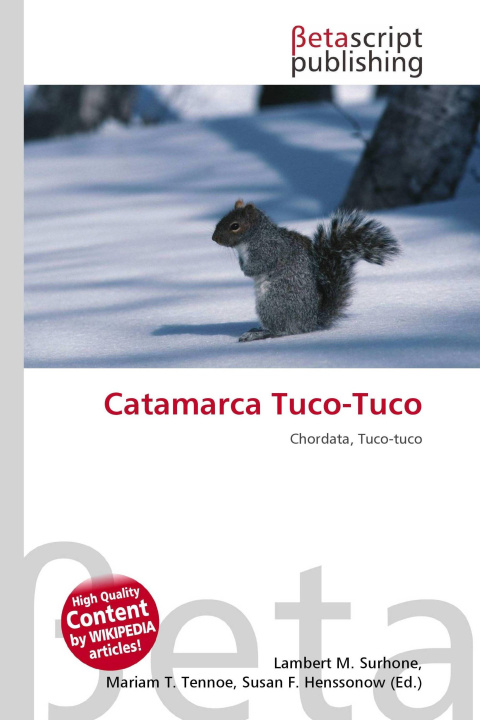 Kniha Catamarca Tuco-Tuco Mariam T. Tennoe