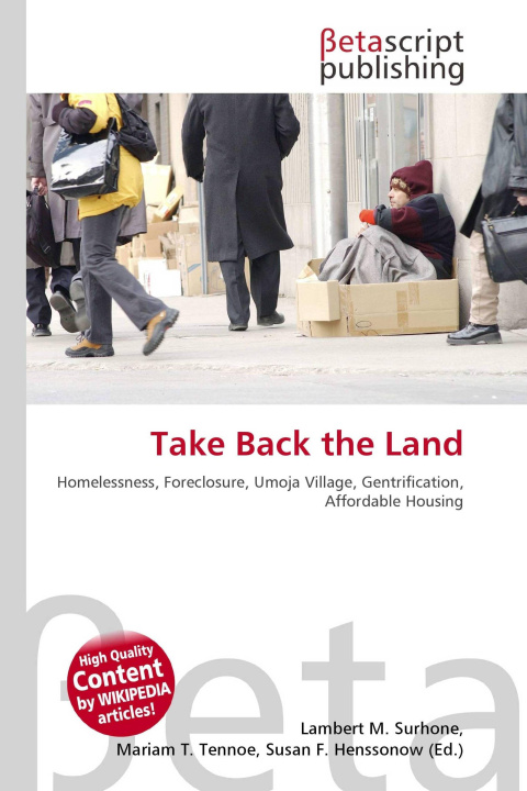 Kniha Take Back the Land Mariam T. Tennoe
