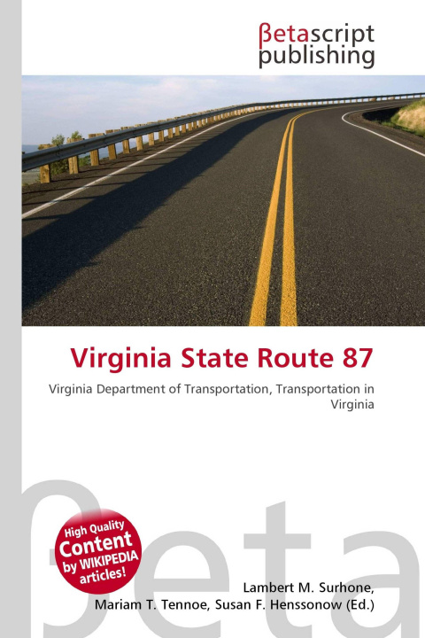 Kniha Virginia State Route 87 Mariam T. Tennoe