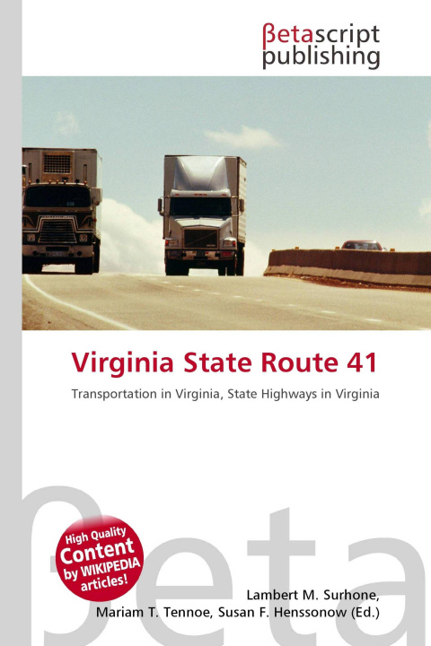 Kniha Virginia State Route 41 Mariam T. Tennoe