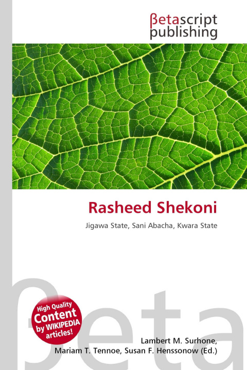 Knjiga Rasheed Shekoni Mariam T. Tennoe