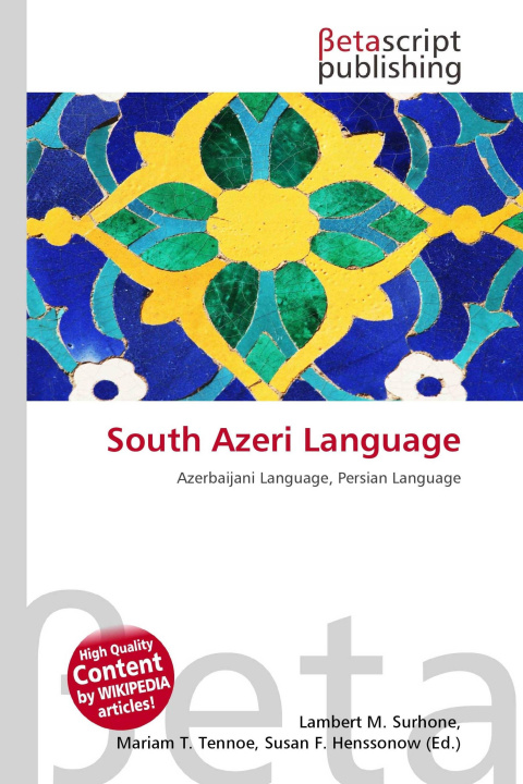 Kniha South Azeri Language Mariam T. Tennoe
