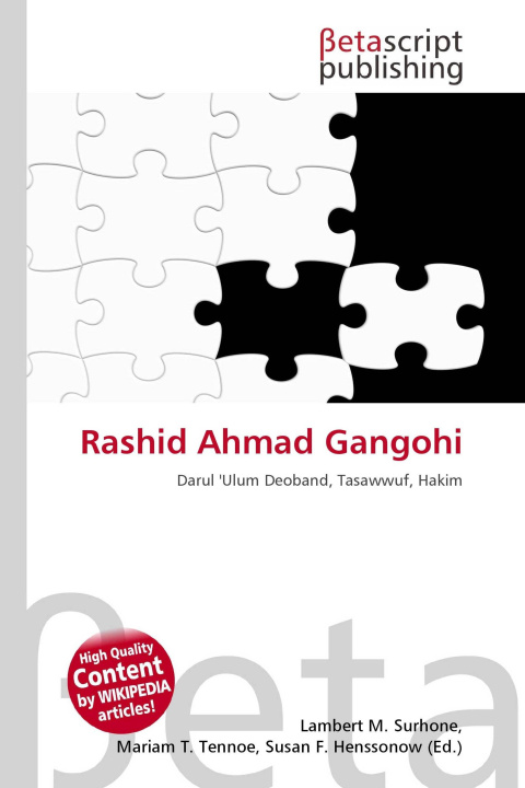 Knjiga Rashid Ahmad Gangohi Mariam T. Tennoe