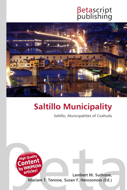 Kniha Saltillo Municipality Mariam T. Tennoe