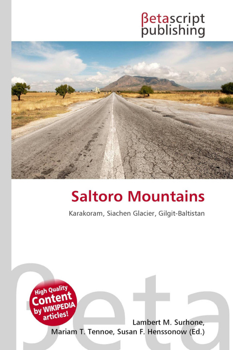 Kniha Saltoro Mountains Mariam T. Tennoe
