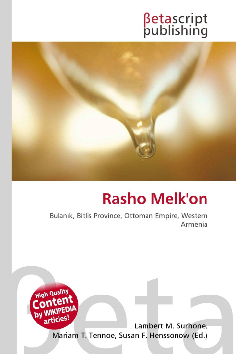 Kniha Rasho Melk'on Mariam T. Tennoe