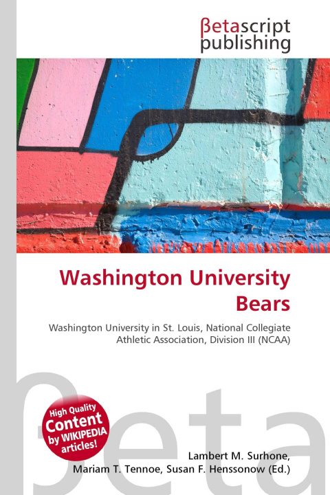 Kniha Washington University Bears Mariam T. Tennoe
