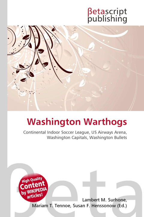 Kniha Washington Warthogs Mariam T. Tennoe