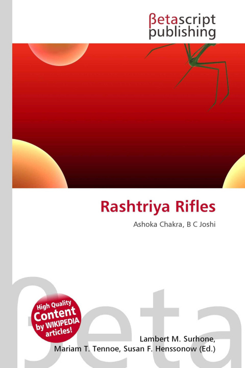 Könyv Rashtriya Rifles Mariam T. Tennoe