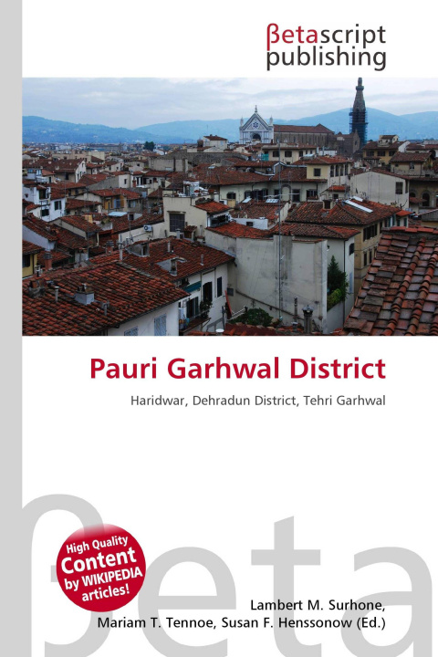 Kniha Pauri Garhwal District Mariam T. Tennoe