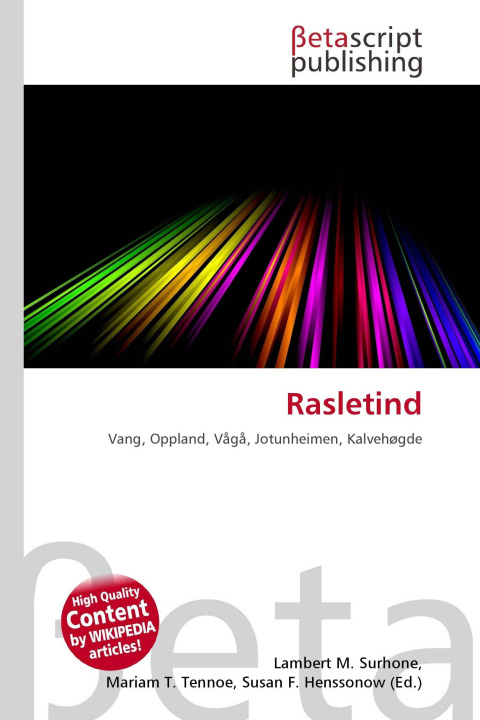 Kniha Rasletind Mariam T. Tennoe