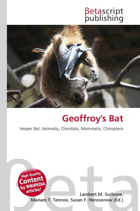Kniha Geoffroy's Bat Mariam T. Tennoe