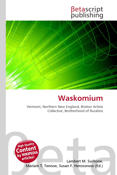 Kniha Waskomium Mariam T. Tennoe