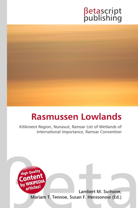 Kniha Rasmussen Lowlands Mariam T. Tennoe