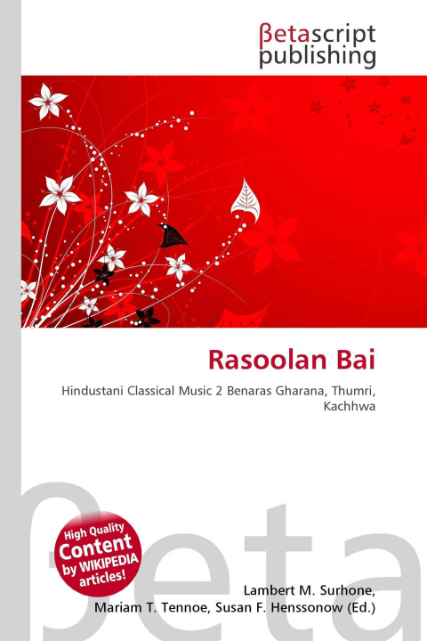 Kniha Rasoolan Bai Mariam T. Tennoe