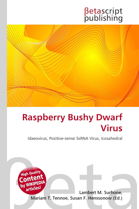 Kniha Raspberry Bushy Dwarf Virus Mariam T. Tennoe