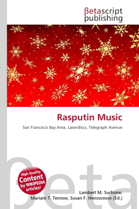 Kniha Rasputin Music Mariam T. Tennoe