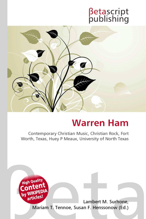 Kniha Warren Ham Mariam T. Tennoe