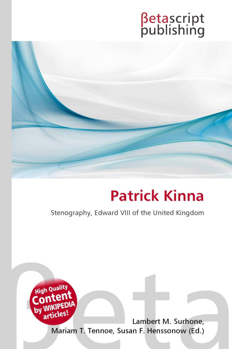Kniha Patrick Kinna Mariam T. Tennoe